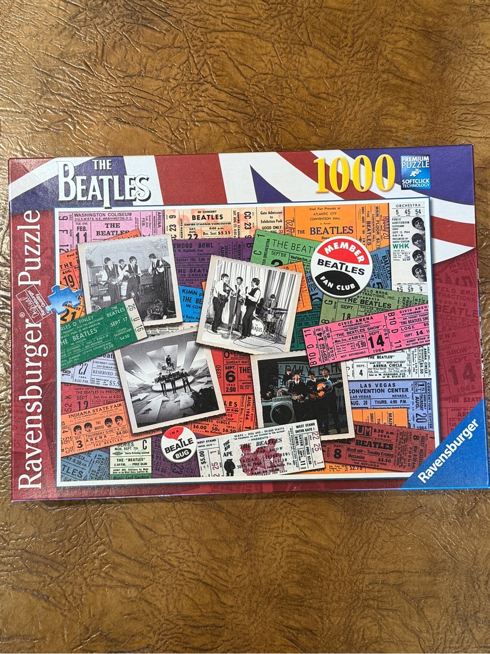 Ravensburger The Beatles 1000-Piece Jigsaw Puzzle - EUC